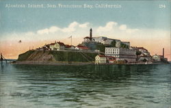 Alcatraz Island Postcard