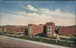 San Francisco City Hospital Postcard