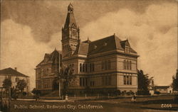 Public School Postcard