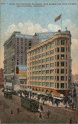 Flood and Westbank Buildings Postcard