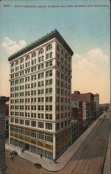 Head Building, Grant Avenue and Post Streets Postcard