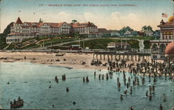 Seabeach Hotel from the Casino Postcard