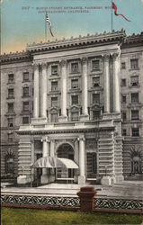 Mason Street Entrance, Fairmont Hotel San Francisco, CA Postcard Postcard Postcard