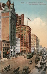 Market Street Near Third Postcard