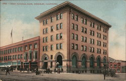 First National Bank Postcard