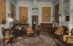 Louis XVI Reception Room, Hotel Stewart San Francisco, CA Postcard Postcard Postcard