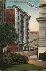 Hotel Stewart from Union Square Postcard