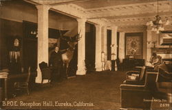 B.P.O.E. Reception Hall Postcard