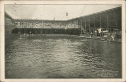 Largest Mineral Water Swimming Pool in the World Postcard