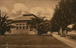 Post Office, Stanford University Postcard