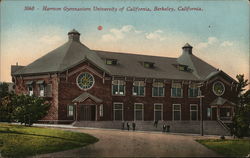 Harmon Gymnasium, University of California Postcard