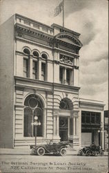 The German Savings & Loan Society, 526 California Street Postcard