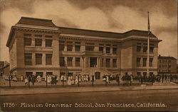 Mission Grammar School San Francisco, CA Postcard Postcard Postcard