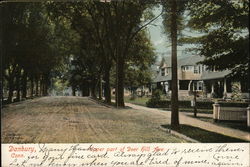 Upper Part of Deer Hill Ave. Danbury, CT Postcard Postcard Postcard