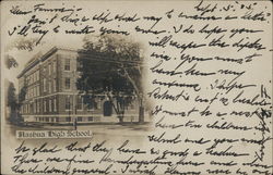 Nashua High School New Hampshire Postcard Postcard Postcard