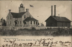 U.S. Light House Postcard