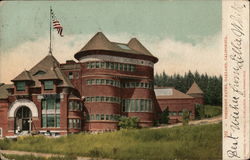 Piedmont Baths Postcard