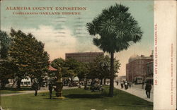 City Hall Square - Alameda County Exposition Postcard