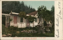 Joaquin Miller "The Poet of the Sierras," At His Home Oakland, CA Postcard Postcard Postcard