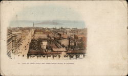 View of Union Depot and Yerba Buena Island in Distance Postcard