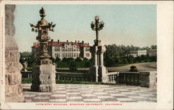 Chemistry Building, Stanford University Postcard