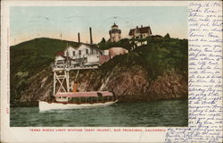 Yerba Buena Light Station (Goat Island) Postcard