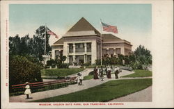 Museum, Golden Gate Park Postcard