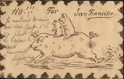 Ho!!! For San Francisco Postcard