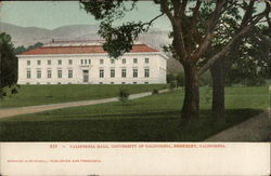 California Hall, University of California Postcard