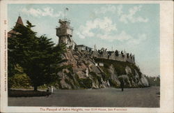 The Parapet of Sutro Heights, near Cliff House Postcard