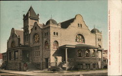 First Christian Church Postcard