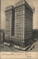 Wells Building Postcard