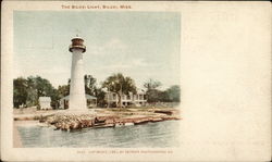 The Biloxi Light Postcard