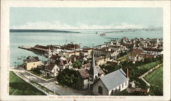 Bird's Eye View from Fort Postcard