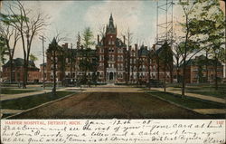 Harper Hospital Detroit, MI Postcard Postcard Postcard