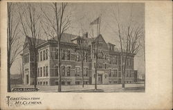 High School Postcard