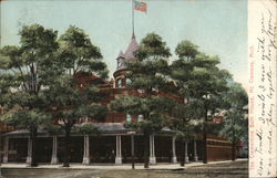 The Clementine Bath House Mount Clemens, MI Postcard Postcard Postcard