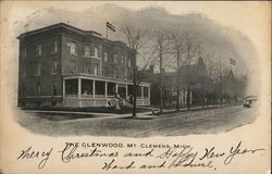 The Glenwood Mount Clemens, MI Postcard Postcard Postcard