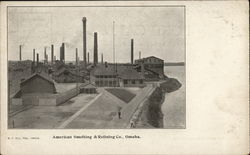 American Smelting & Refining Co. Omaha Nebraska Postcard Postcard Postcard