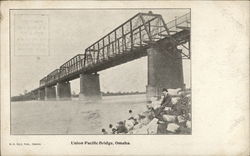 Union Pacific Bridge Omaha, NE Postcard Postcard Postcard