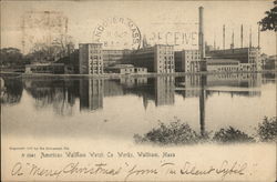 American Waltham Watch Co. Works Postcard