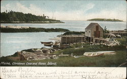 Christmas Cove Heron Island, ME Postcard Postcard Postcard