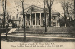 Residence of Ansley D. Wilcox Buffalo N.Y. New York Postcard Postcard Postcard