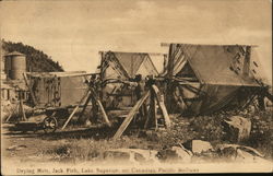 Drying Nets Postcard