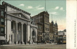 Howard Savings Bank, Broad Street Postcard