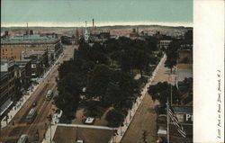 Park on Broad Street Postcard