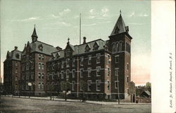 E-1101. St. Michaels Hospital Postcard