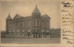 Masonic Temple Postcard