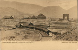 Gardiner Station Postcard