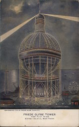 Friede Globe Tower Postcard